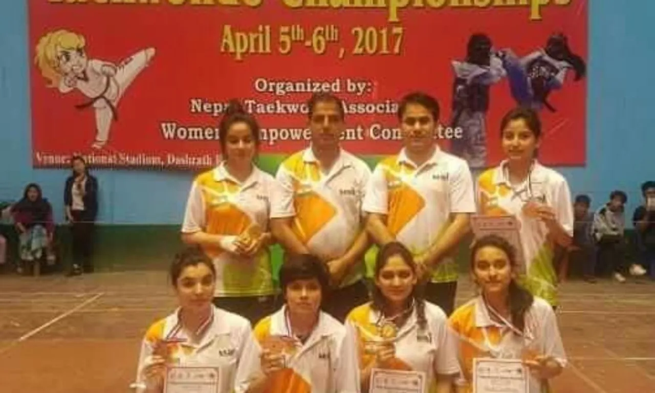 Indian women's taekwondo team