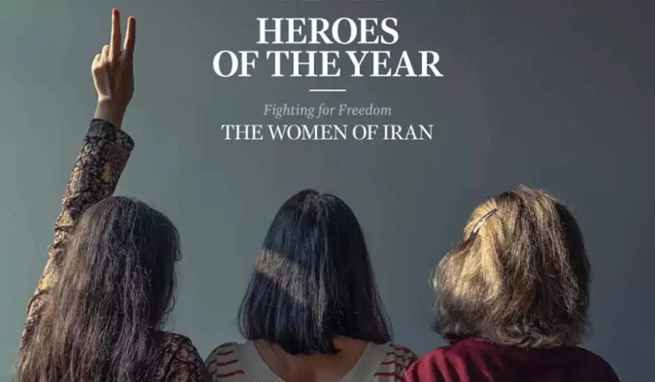 Iranian Woman Named Time's Heros Of The Year 2022 For Nationwide Protests