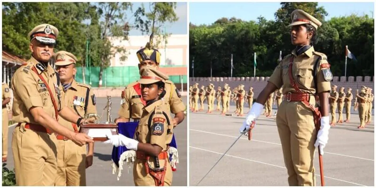 Kiran Shruthi D.V. is Fourth Woman IPS Officer (P) to Lead the Dikshant Parade