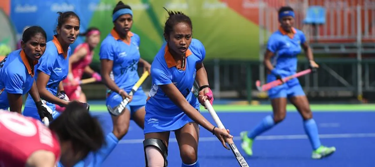 Indian womens hockey team at Rio