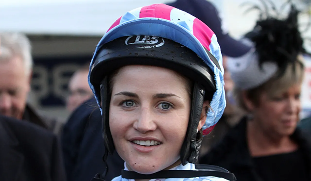 First ever female jockey to win Melbourne Cup stuns chauvinists