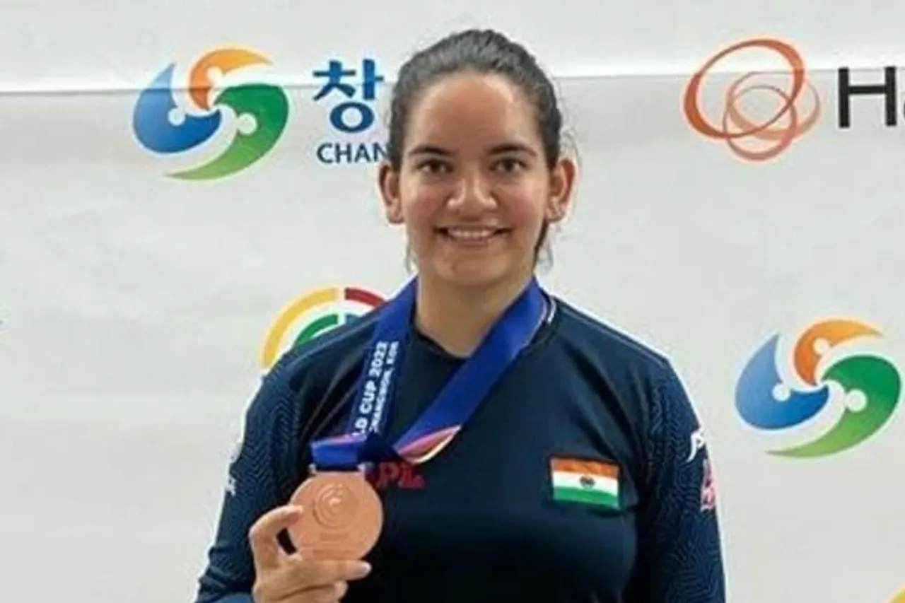 Anjum Moudgil Wins Bronze Medal At Shooting World Cup At Changwon