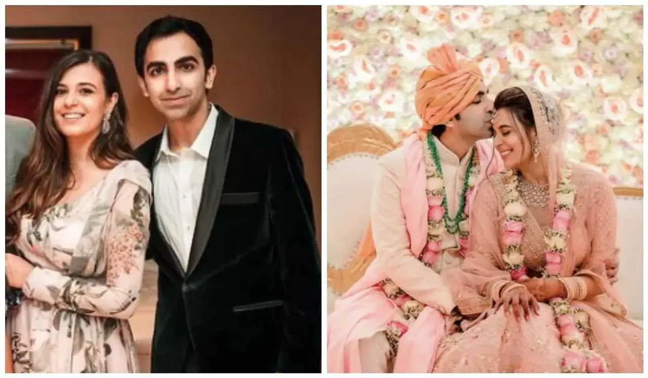 Billiards Champion Pankaj Advani & Celebrity Stylist Saniya Shadadpuri Tie The Knot