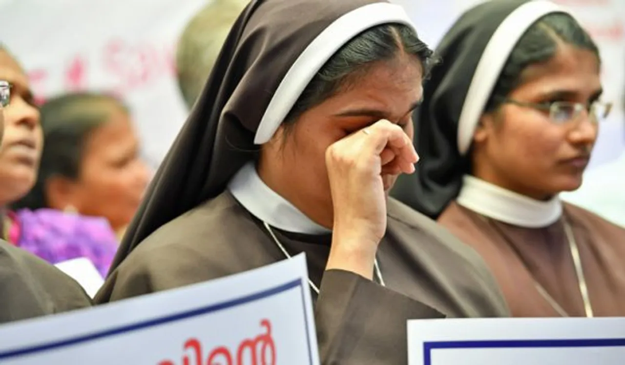 Cop Probing Franco Mulakkal Transferred. Kerala Nuns Protest