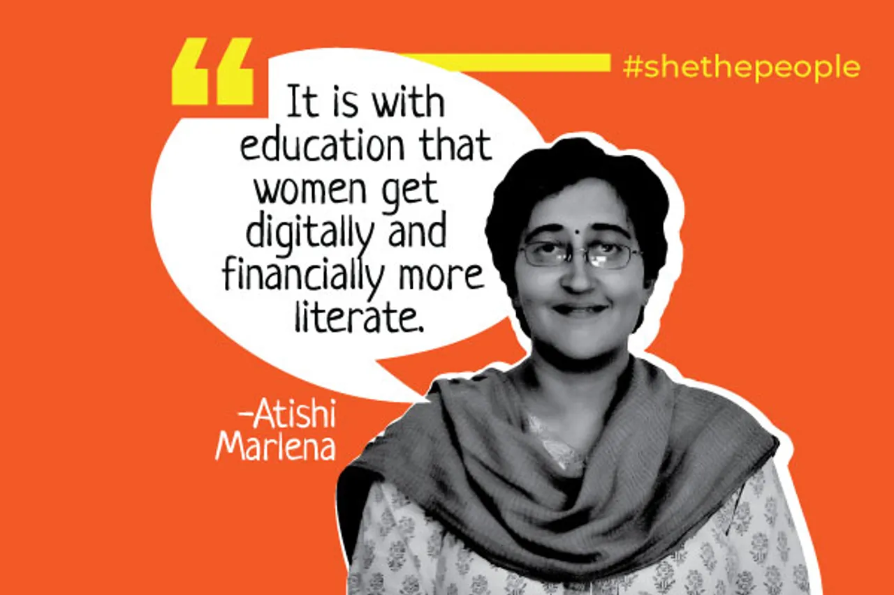 Atishi Marlena women politics