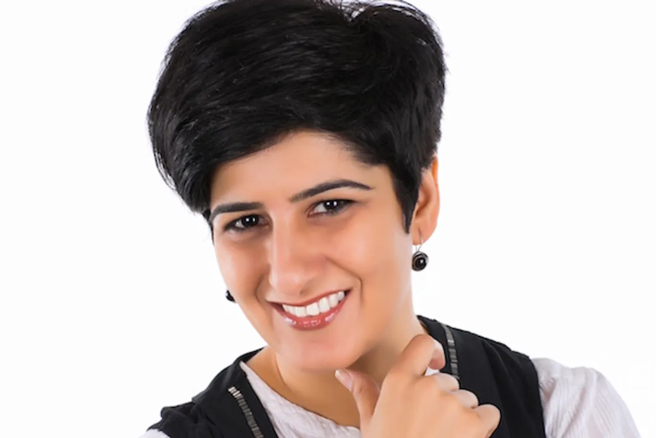 A show reel of a montage of stand-up comedy acts by Neeti Palta reveals her as someone who is unafraid to take a dig at her own kind