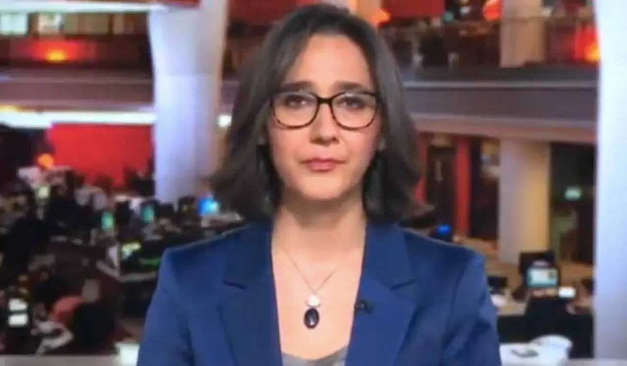 Afghan Journalist Tears Up On Television During Broadcast On Her Country's Crisis