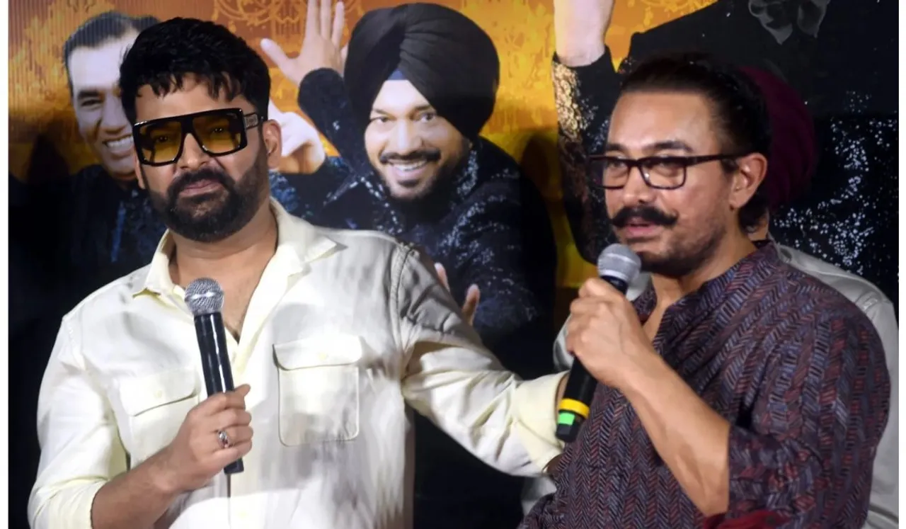 Aamir Khan and Kapil Sharma Joins Carry On Jatta 3 Trailer Launch