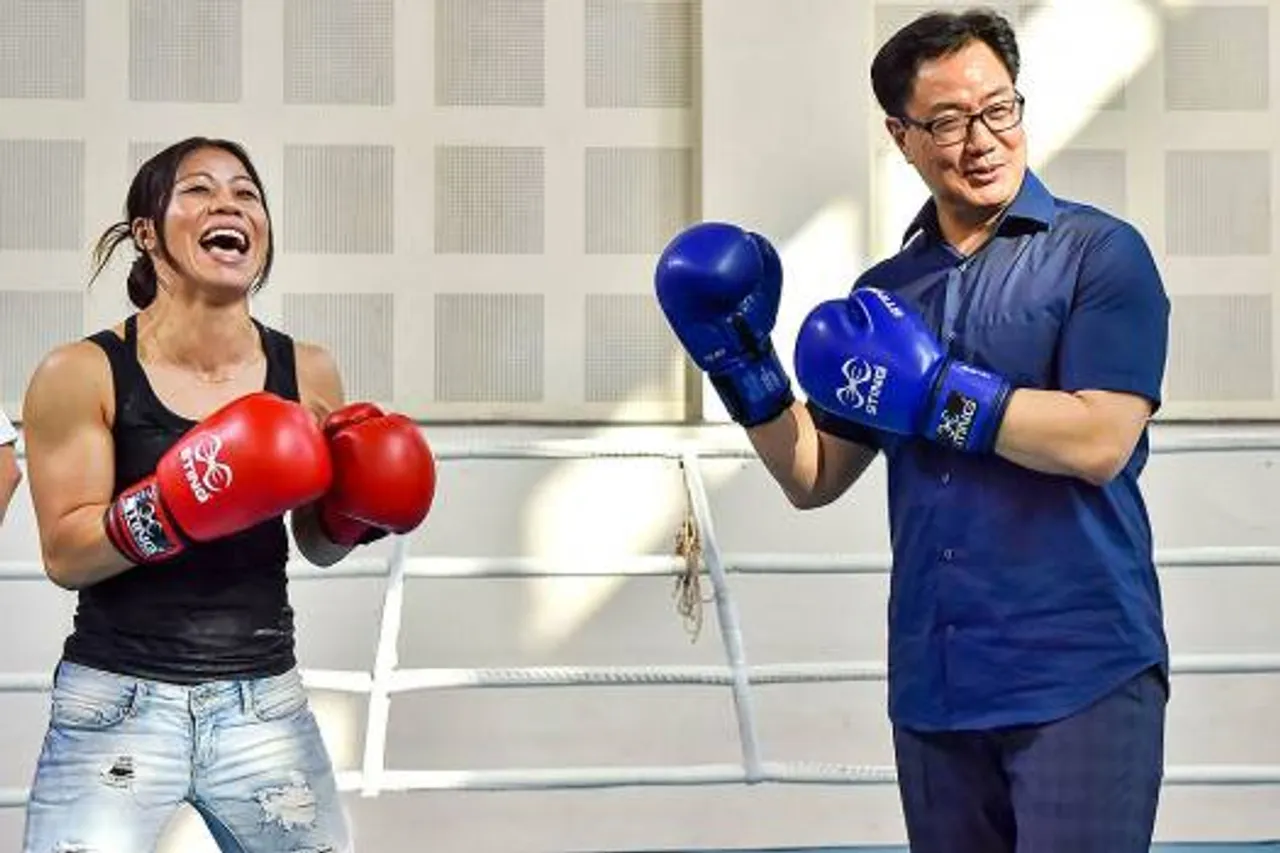 Mary Kom Vs Kiren Rijiju: The Boxing Match That Did Not Happen!