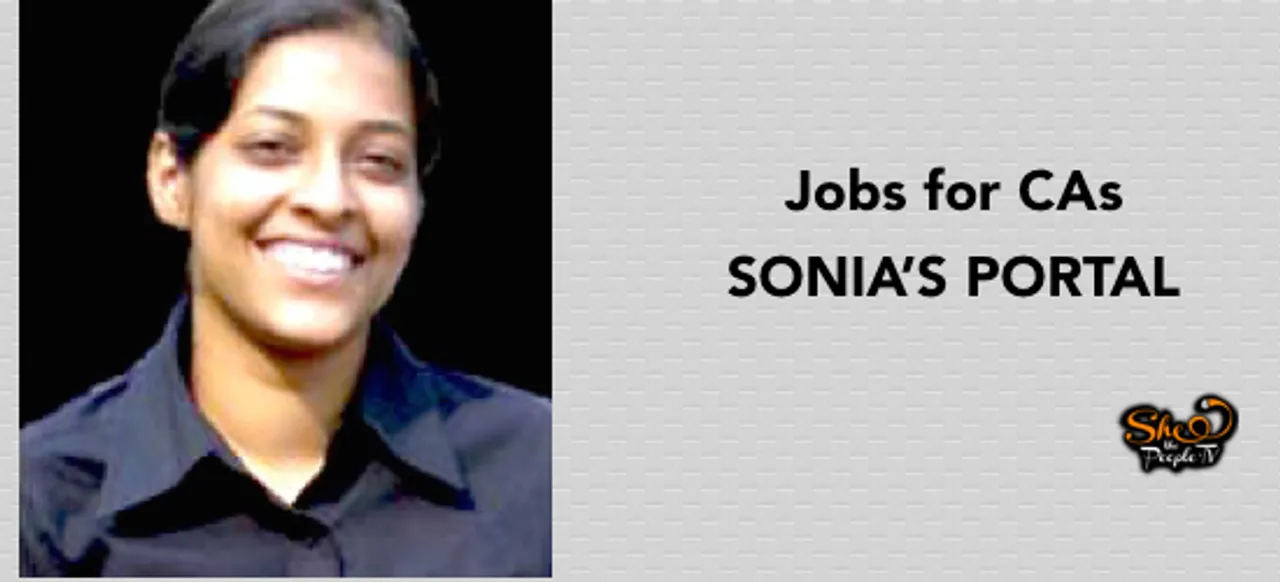 Site focussed on chartered accounts: Meet founder, Sonia Singal