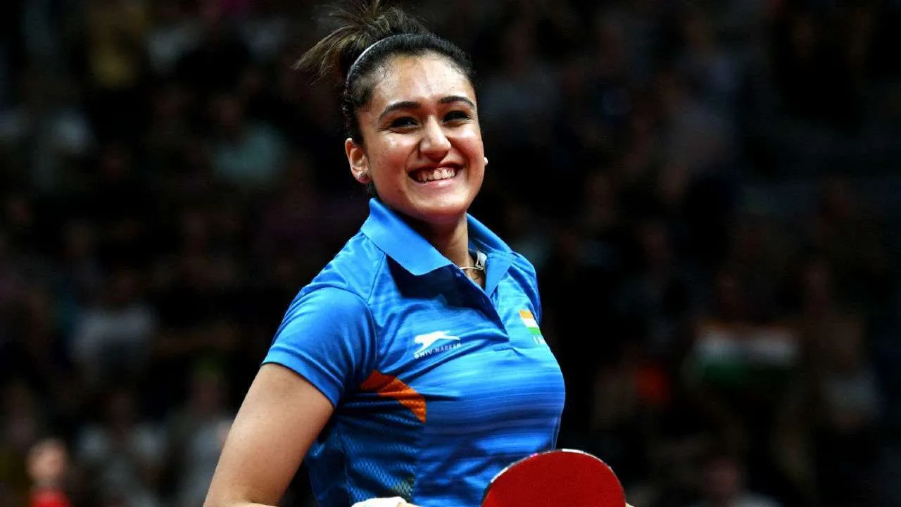 Table tennis player Manika Batra Grabs Her Second National Table tennis title