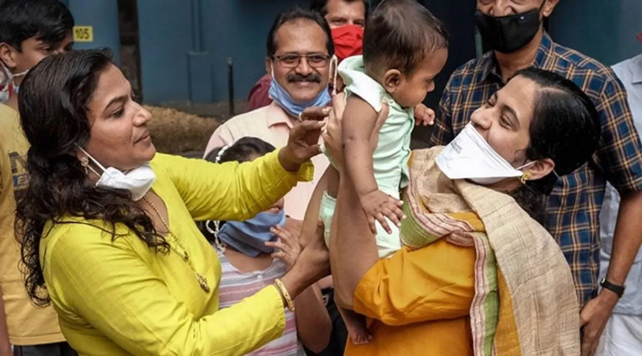 Kerala: Dr Anitha Takes Care Of A Baby After His Parents Test COVID-19 Positive