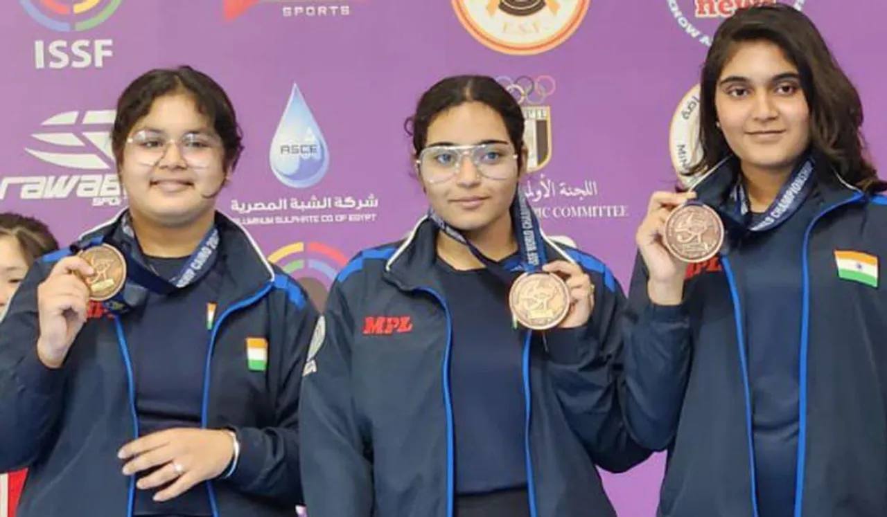 ISSF World Championship: India Bags Bronze Medal In Shooting