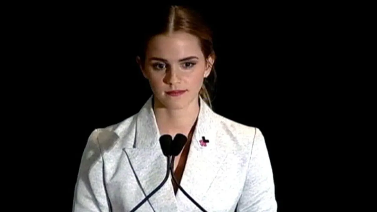 Emma Watson urges men to support Feminism