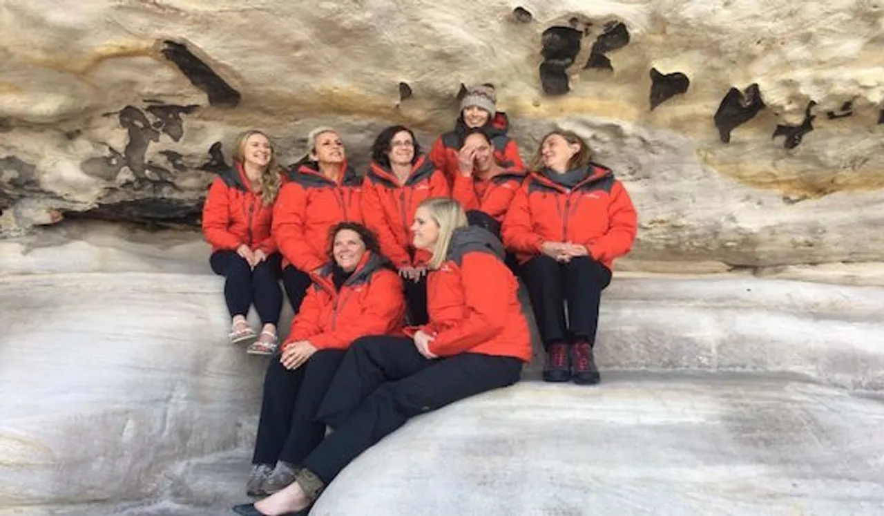 Womens Team in Antarctica