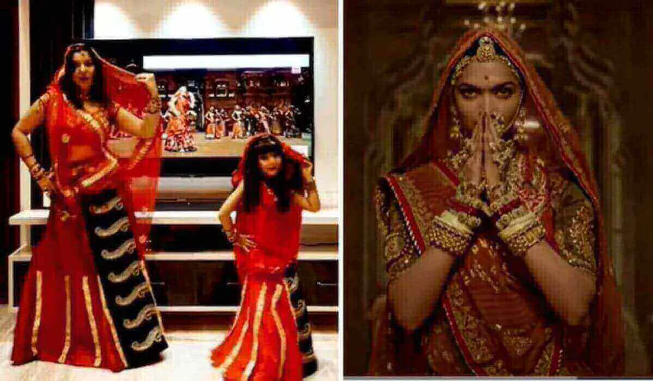 Ghoomar Viral Video: Little Girl With Her Mom Dances To Deepika Padukone's Ghoomar