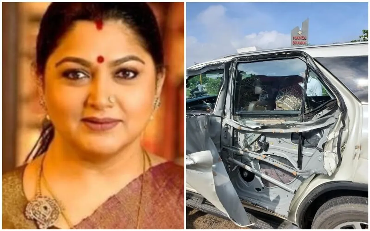 Kushbu Sundar car accident