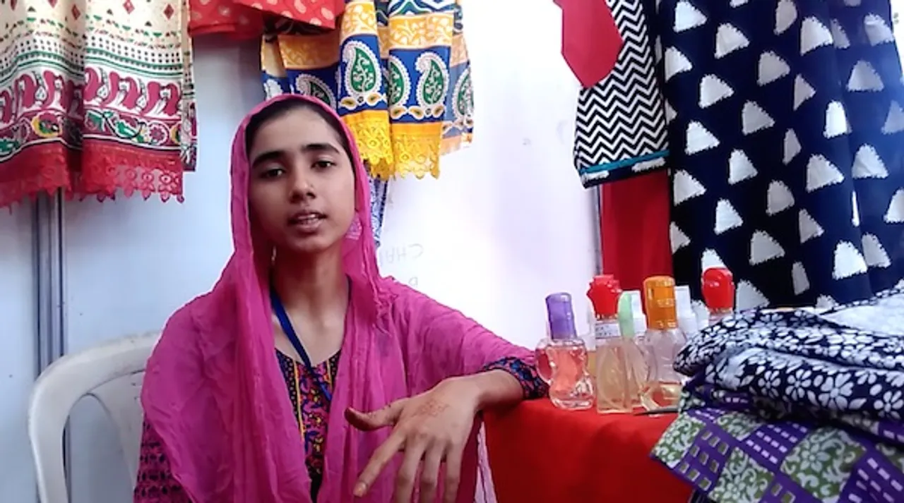 Perfume seller Mehjabeen dreams big but who will support her next?