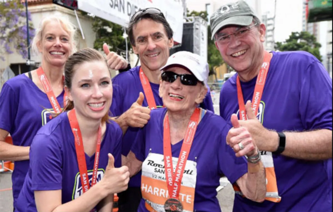 94-Year-Old Sets New Half Marathon Record