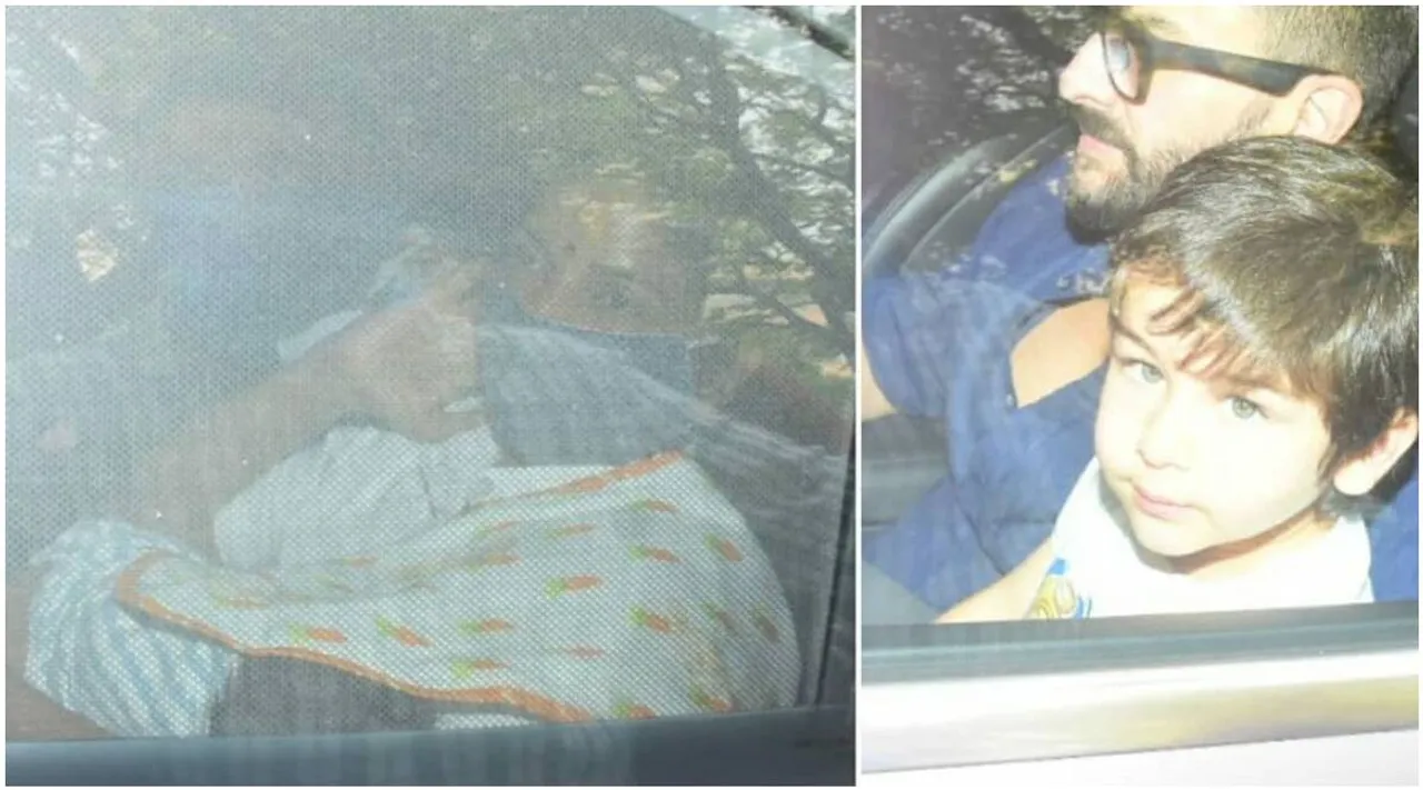 Kareena And Saif Ali Khan Bring Baby Son Home