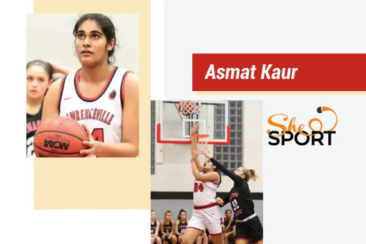 Asmat Kaur basketball