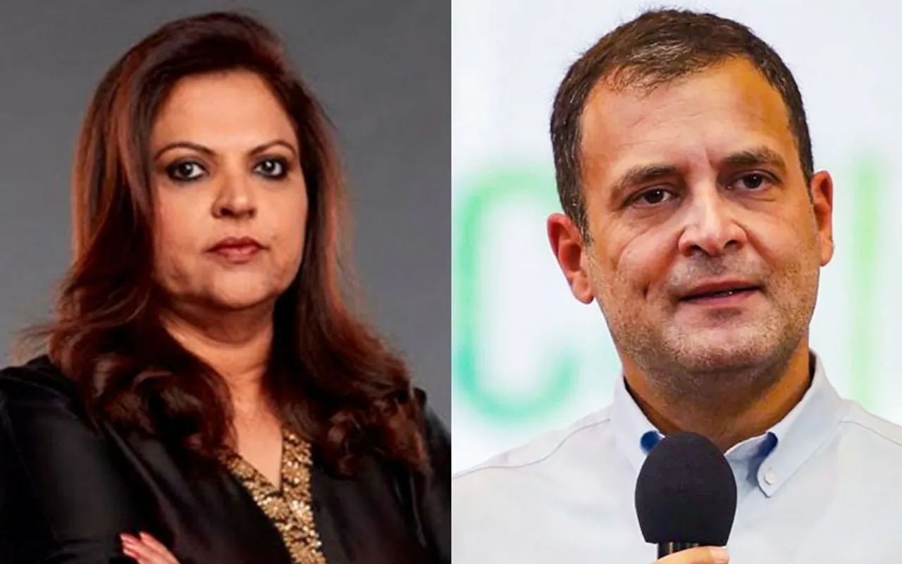 Navika Kumar Apologises, Navika Kumar Rahul Gandhi