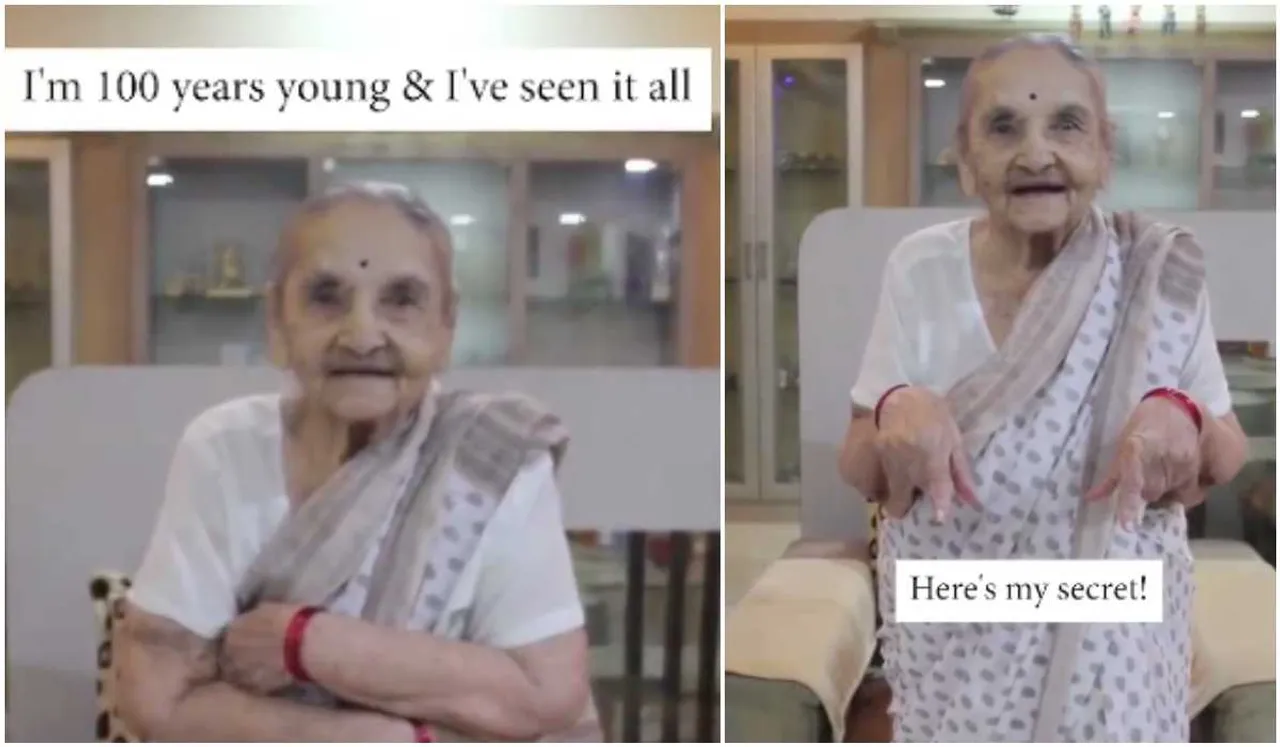 This 100-Year-Old Woman Has Some Priceless Life Advice. Must-Watch Viral Video