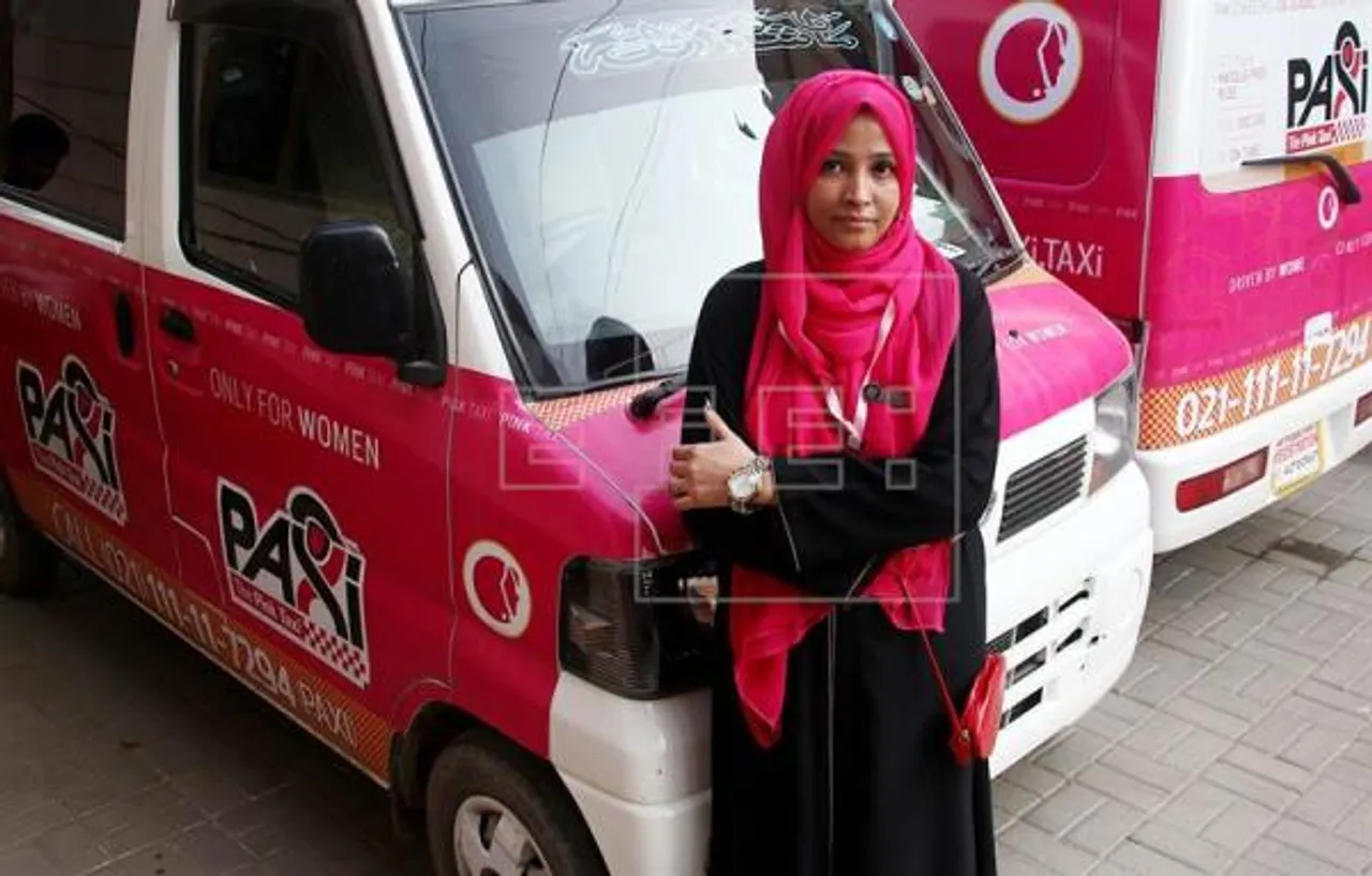 Now, Pink Taxi In Pak For Women's Safe Commute 