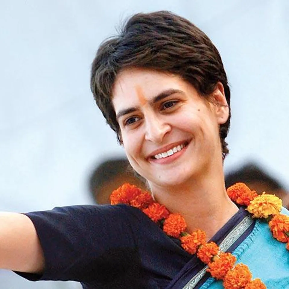 Priyanka Gandhi : Pic Credit by The Hindu