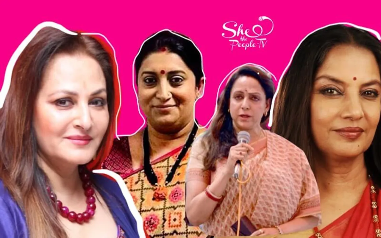 Indian Women Actors in Politics - Do they go beyond Selfie-capital?