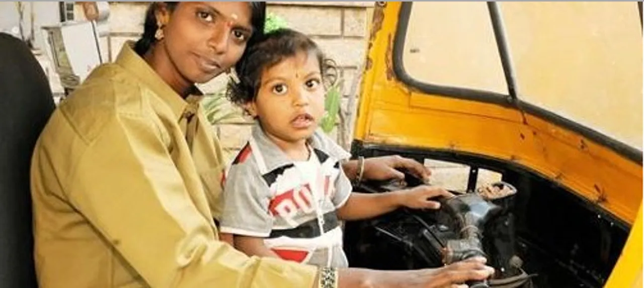 She drives an auto, aims for the IAS: Yellamma from Bengaluru