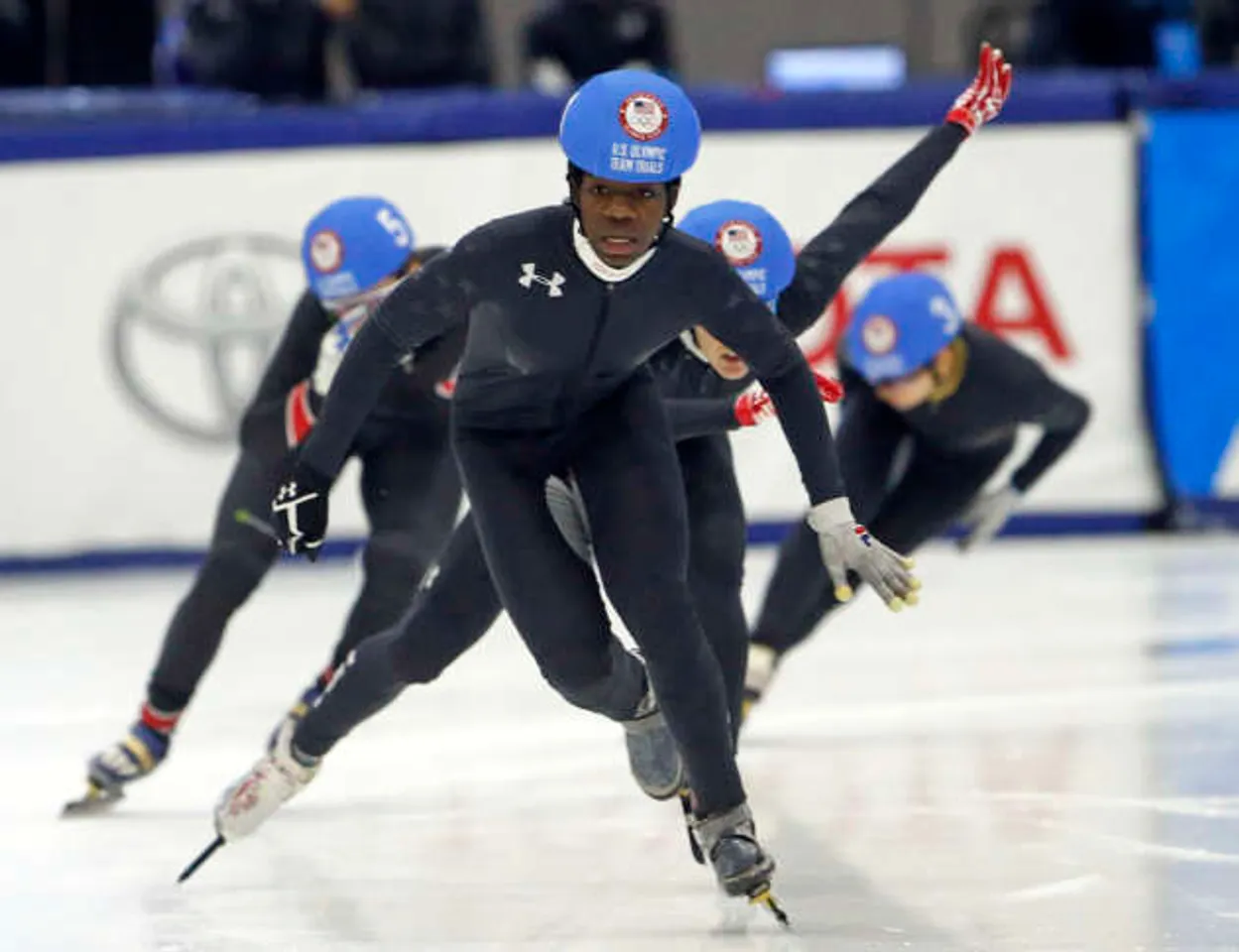 maame biney olympic speedskating team