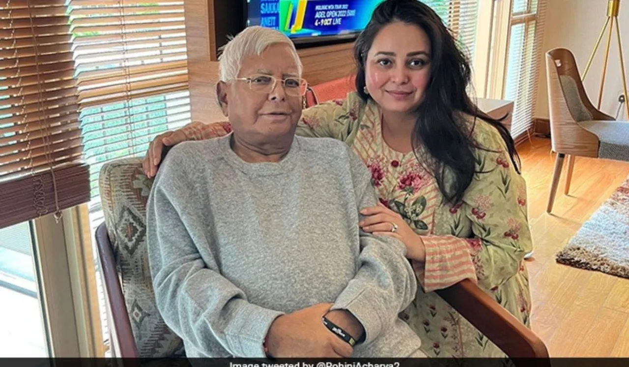Lalu Yadav's Daughter On Giving Him A Kidney: "Proud To Help Papa"