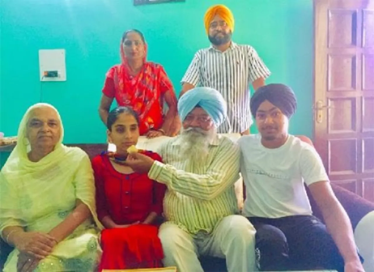 Harleen Kaur Visually Impaired Student Scores 96.6% In Class 12