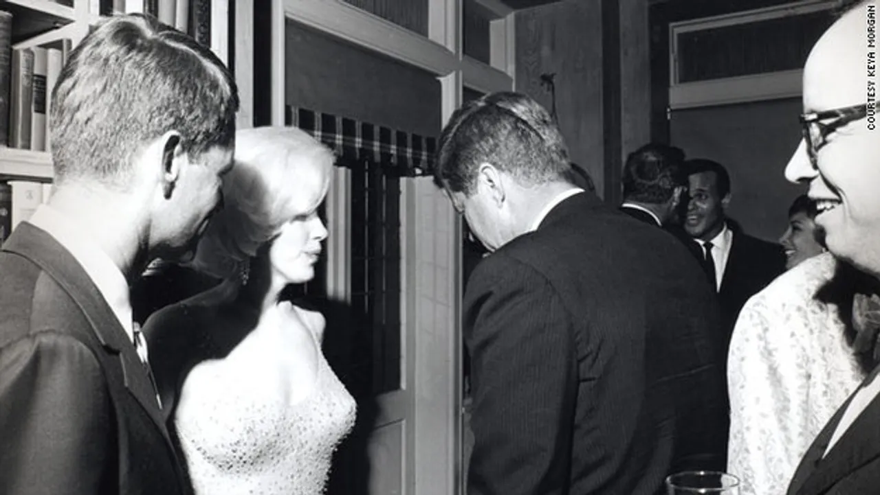 Marilyn Monroe and JFK