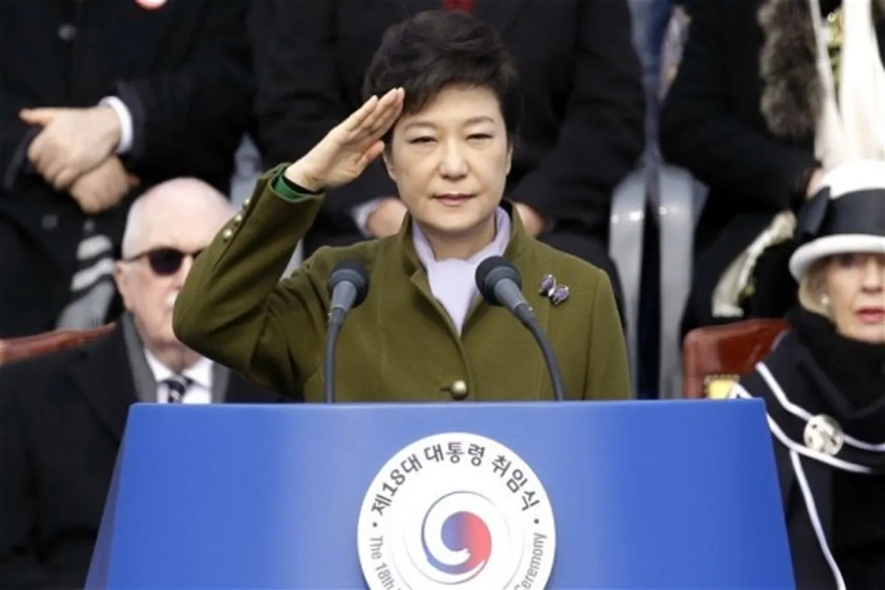 Park Geun Hye Freed, South Korea first female president, Park Guen Hye