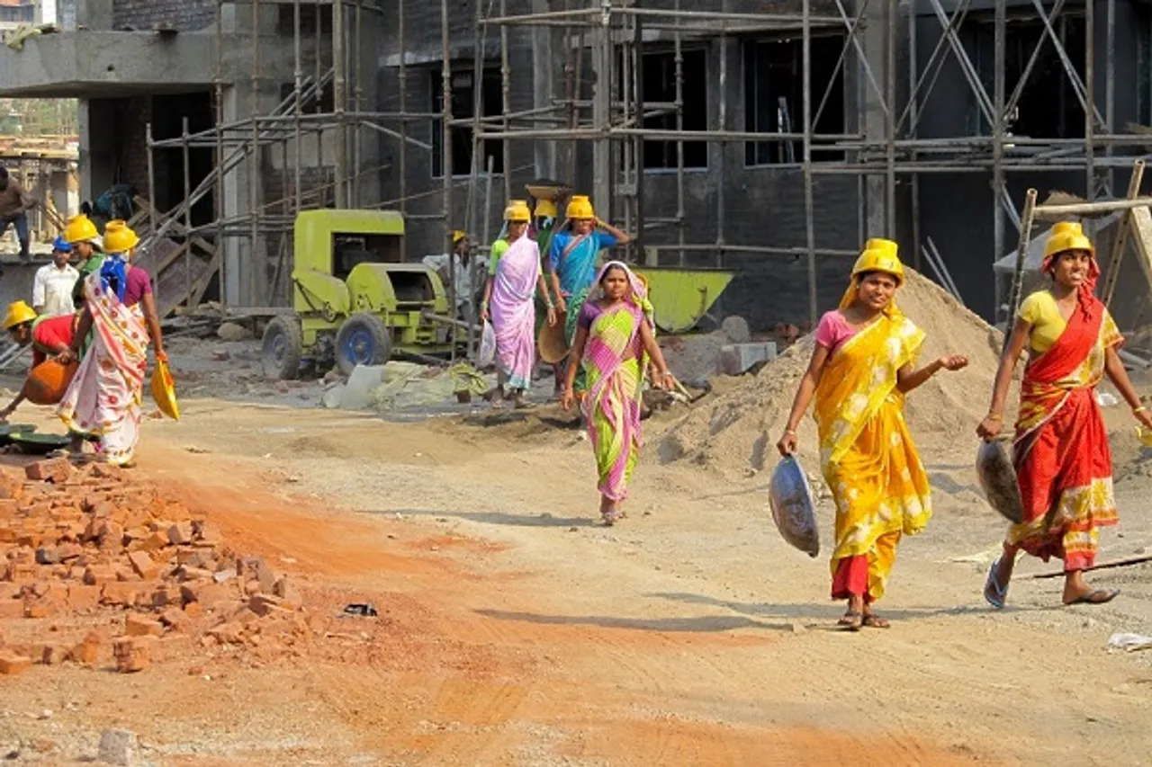 Women Take Up Masonry In Thrissur