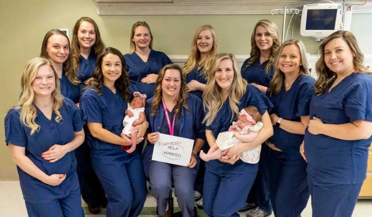 Babies On Board: 12 Employees At Neonatal Unit In US Share Same Pregnancy Period