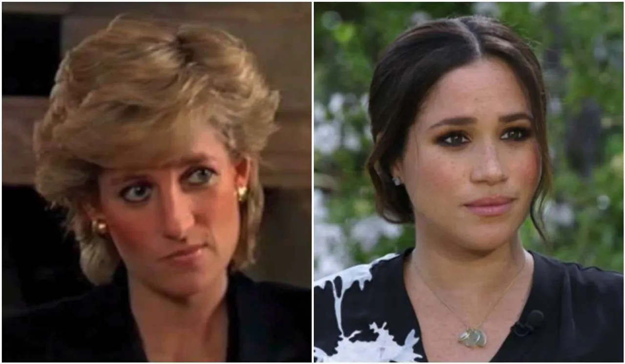 princess diana and meghan markle