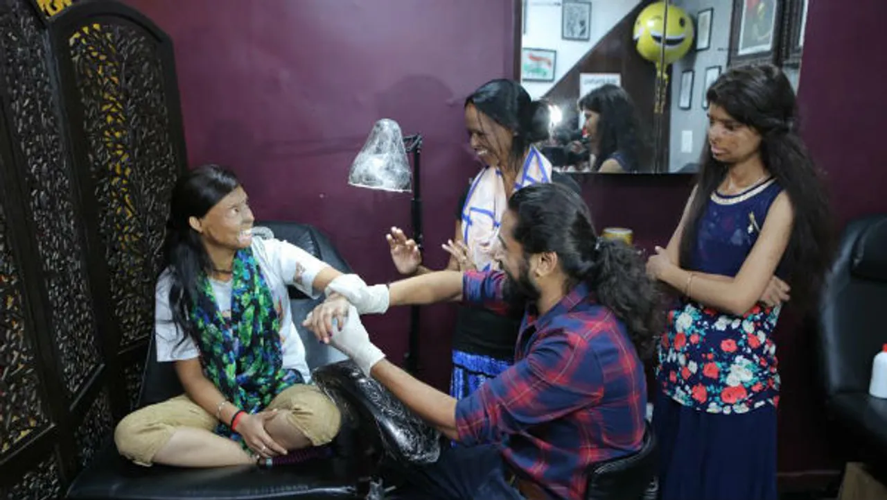 Acid Attack Survivors Turn Tattoo Artists