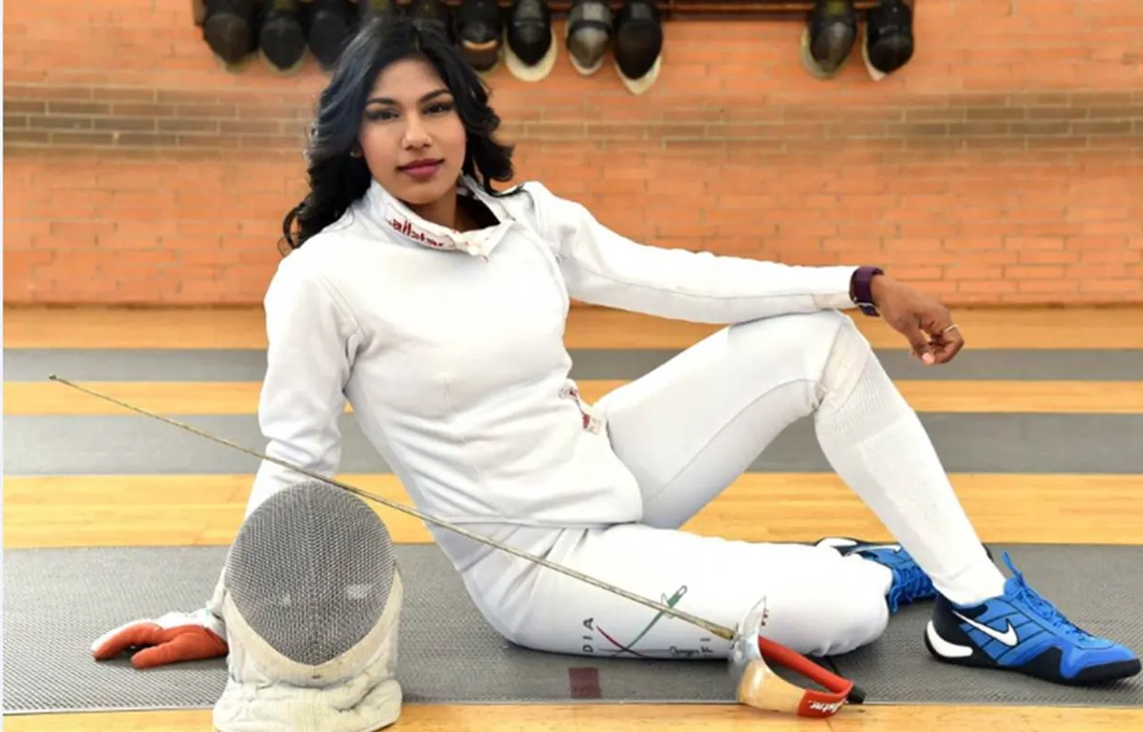 Indian fencer Bhavani Devi