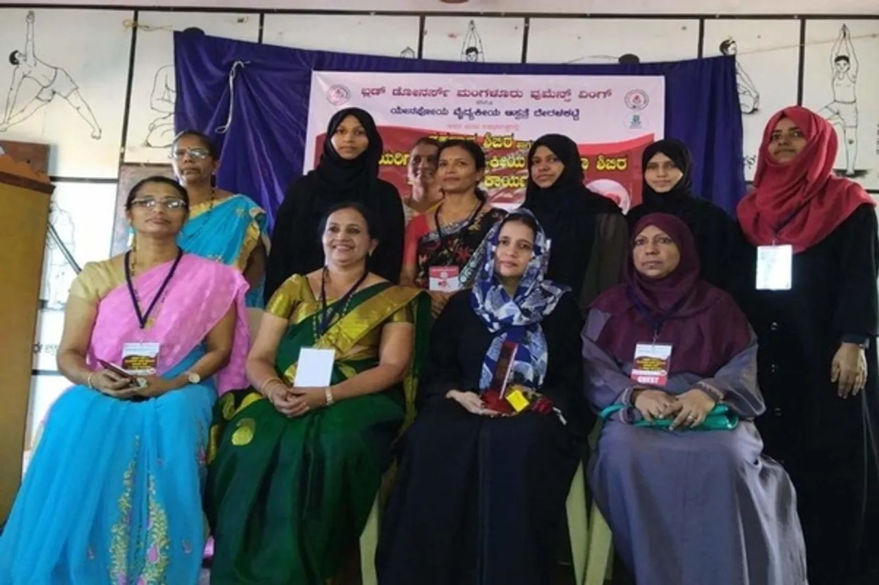 All Woman Blood Donors Group