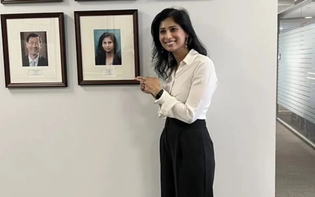 Gita Gopinath Is First Woman To Feature On IMF's "Wall Of Former Chief Economists"