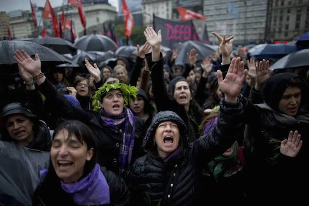 Thousands in Argentina Protest Violence Against Women 
