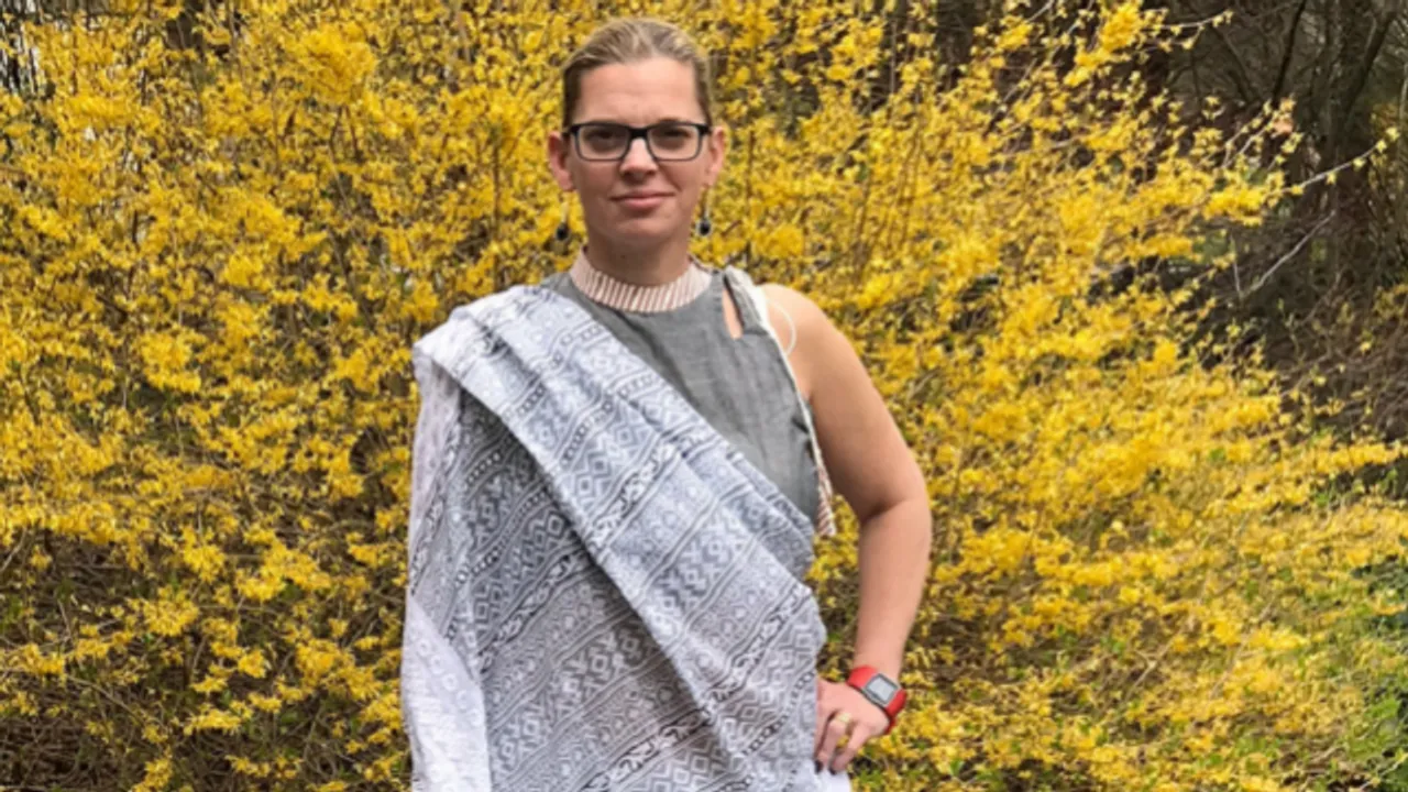 Protestsaree: How An American Woman is Using Sarees To Protest Trump