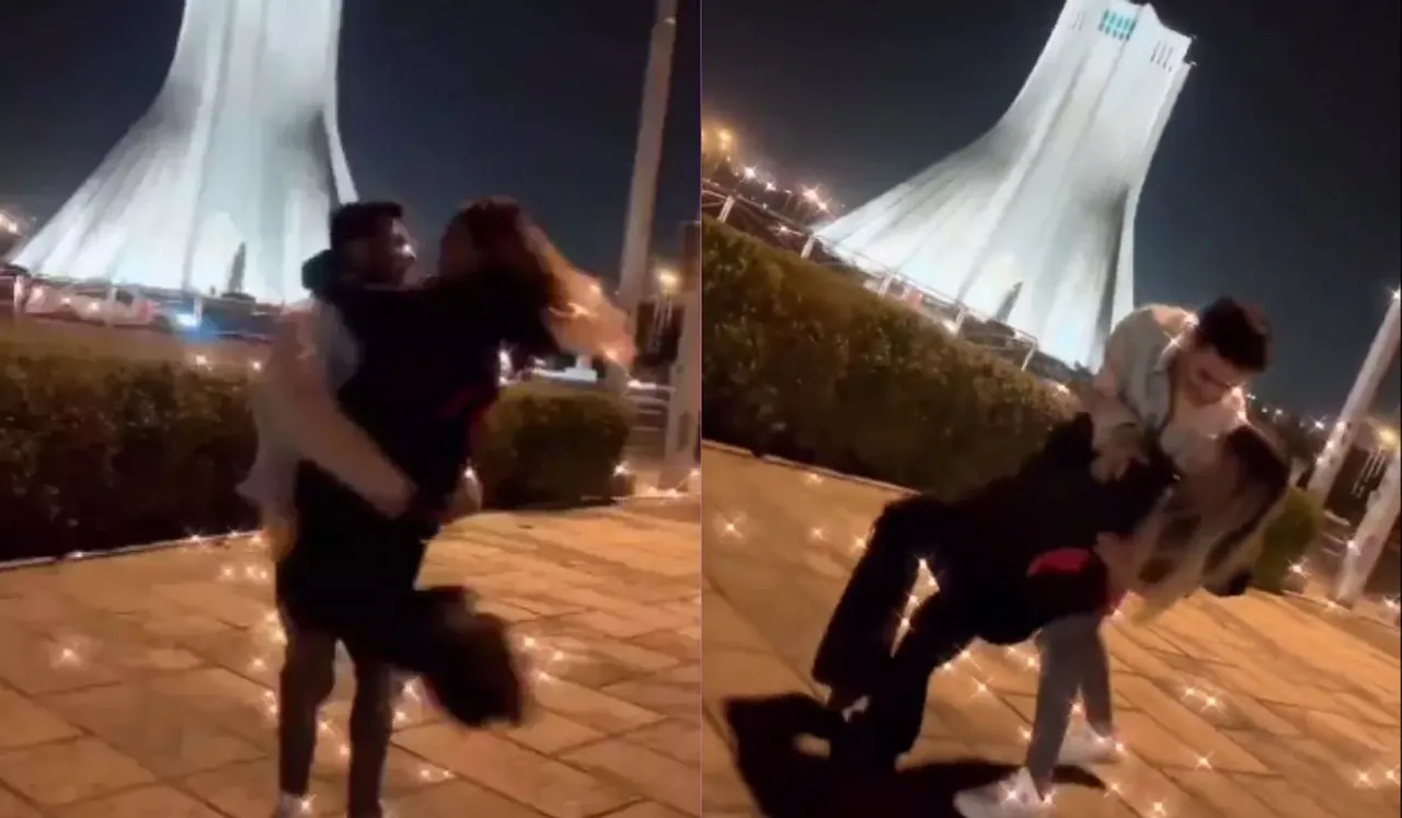 Dancing Iranian Couple