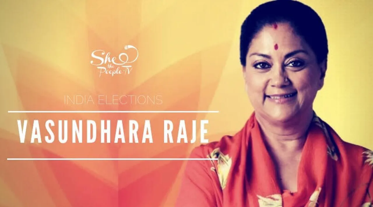 India Election 2018: Vasundhara Raje Retains Seat, But Party Bites Dust