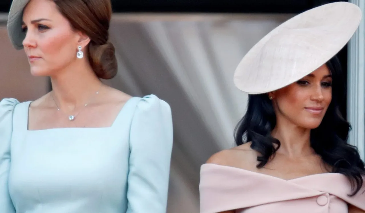 Meghan Markle and Kate Middleton