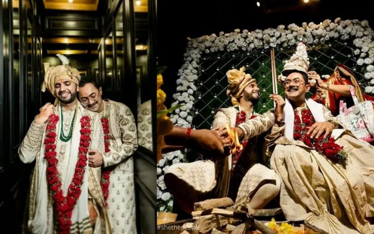 This Gay Couple's Grand Wedding In Kolkata Is Viral