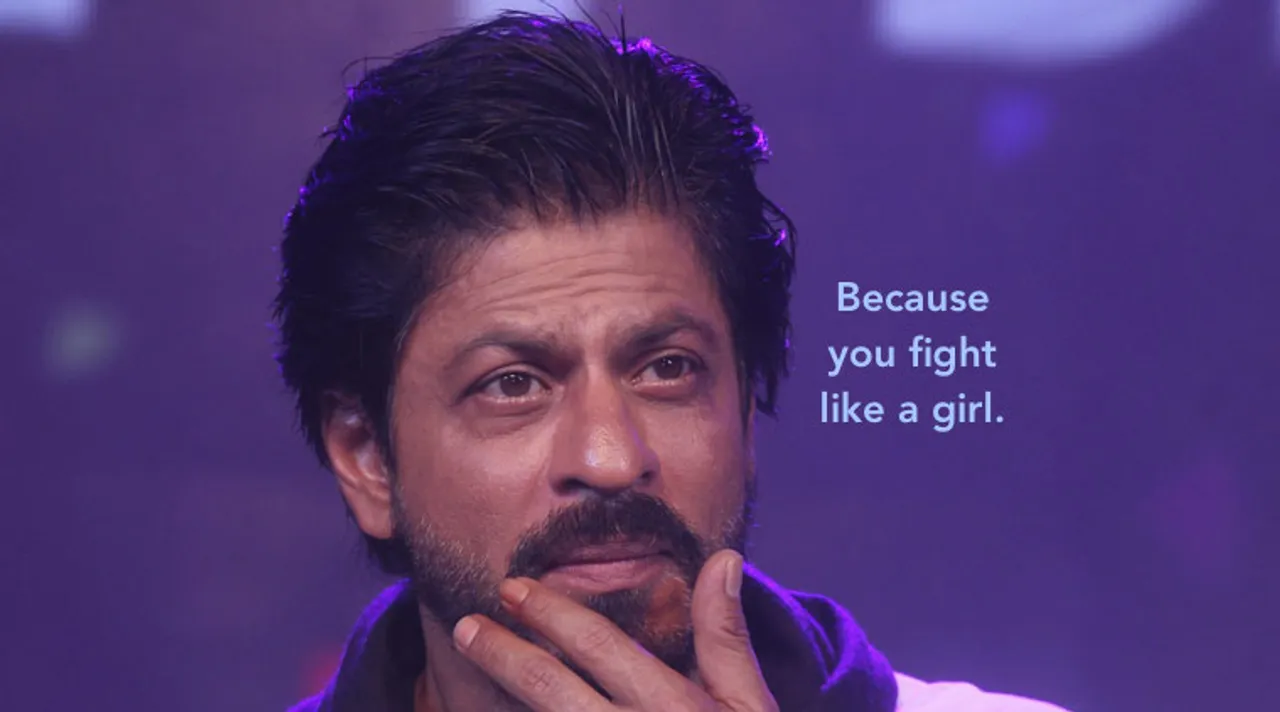 Shahrukh Khan pens a poem about strong girls and empowerment